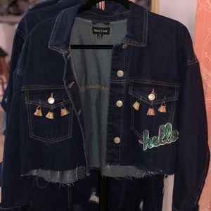 Custom denim jacket
